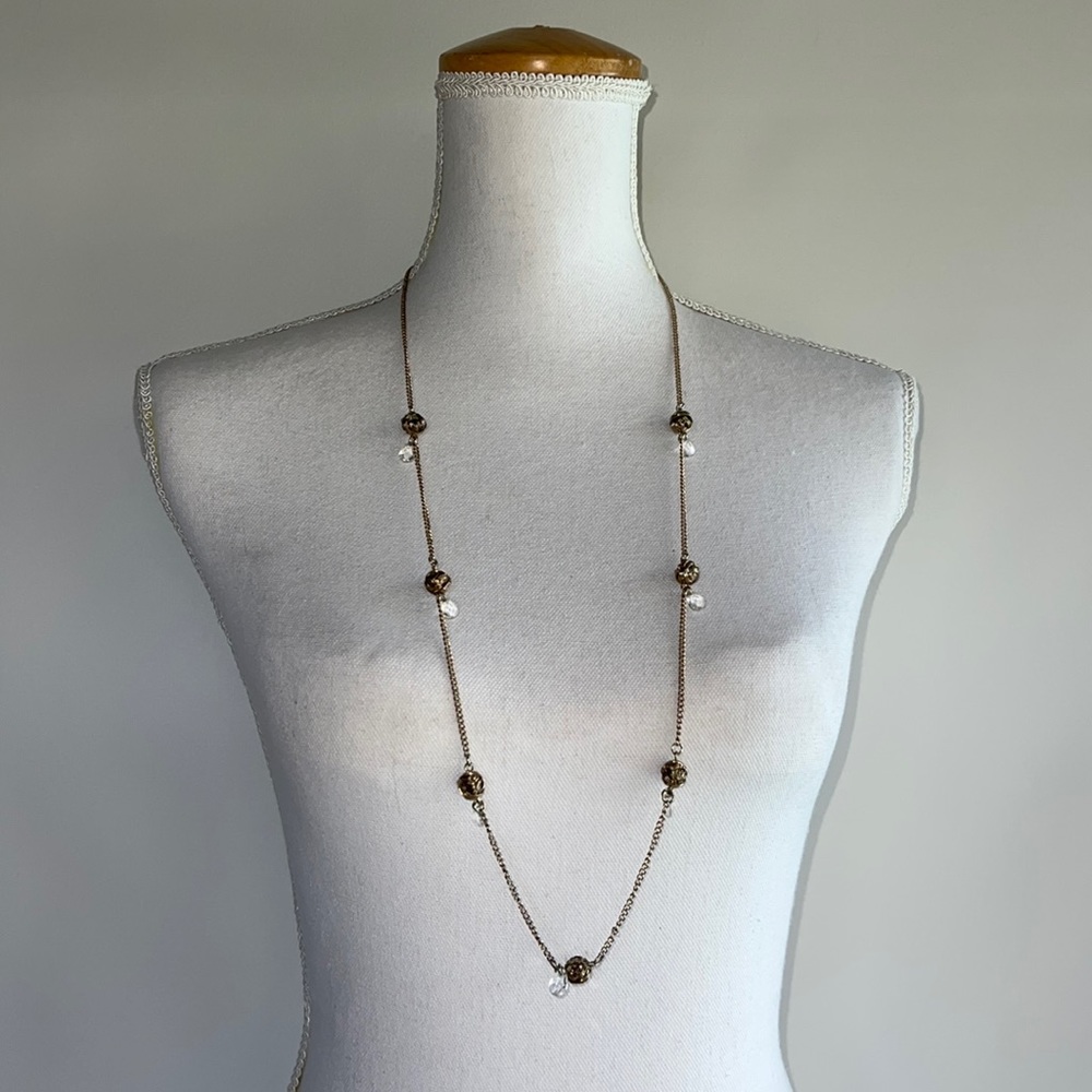 Banana Republic Statement Necklace - 35”